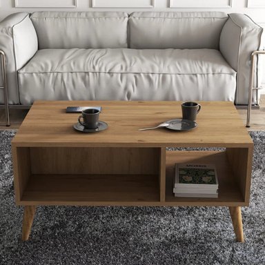 MESA DE CENTRO TU MESITA AXEL MARRÓN