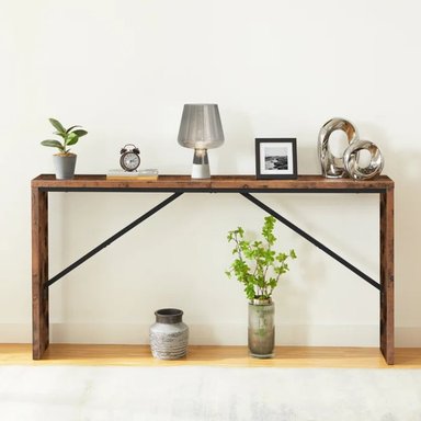 CONSOLA TU MESITA SAHARA DE ENTRADA MARRÓN