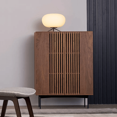 APARADOR TU MESITA KOKI MARRÓN VERTICAL 2 PUERTAS