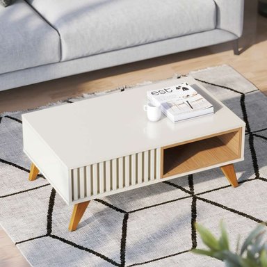 MESA DE CENTRO TU MESITA VENECIA BLANCO