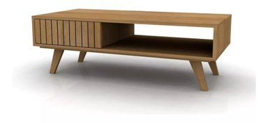 MESA DE CENTRO TU MESITA JOHA MODERNA MARRÓN