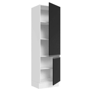 ALACENA TU MESITA CLORINDA 2 PUERTAS CLÁSICA BLANCO/NEGRO - 3