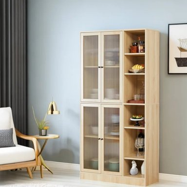 ALACENA TU MESITA VITTORIA VITRINA DE COCINA DUNA 4 PUERTAS