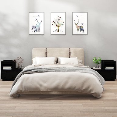 VELADOR TU MESITA MODERNO RAMÓN 1 CAJÓN NEGRO