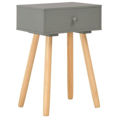 MESA NOCHE TU MESITA VINTAGE FENKE 1 CAJÓN GRIS