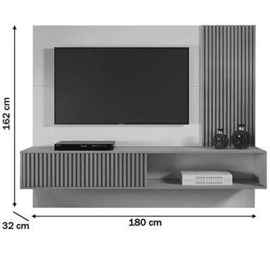 PANEL DE TV SIN LUZ MODERNO BELÉN 180 CM TU MESITA - 2