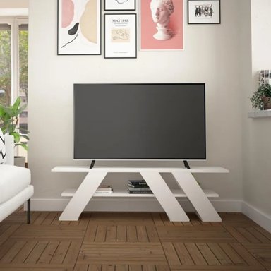 MESA DE TV CONTEMPORÁNEA LEXUS COLOR BLANCO TU MESITA