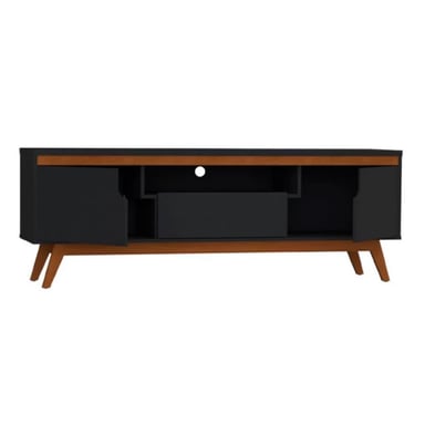 MESA DE TV MULTIUSOS PIERO COLOR NEGRO/HAYA TU MESITA - 2