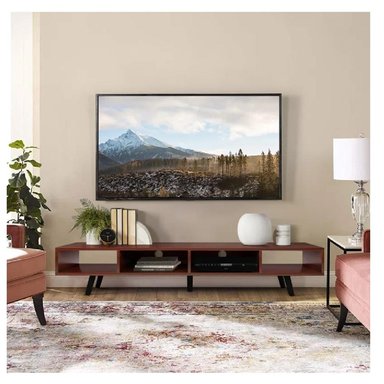 MESA DE TV 65' CONTEMPORÁNEA TU MESITA JYNX MELAMINA 18MM COLOR MARRÓN - 2