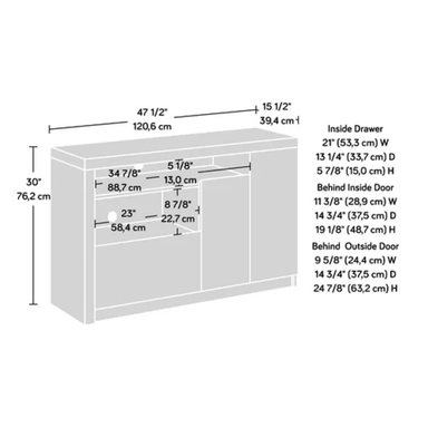 MUEBLE PARA TV LUIGI 2 PUERTAS 1 CAJÓN TU MESITA - 5