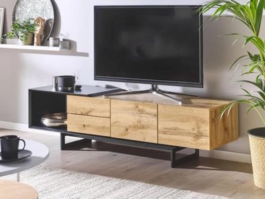 MESA DE TV MODERNA BELIANI COLOR DUNA TU MESITA