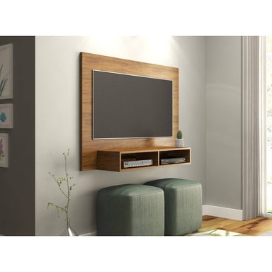 PANEL DE TV MODERNO PATRICIA ROBLE 120X27X89 CM