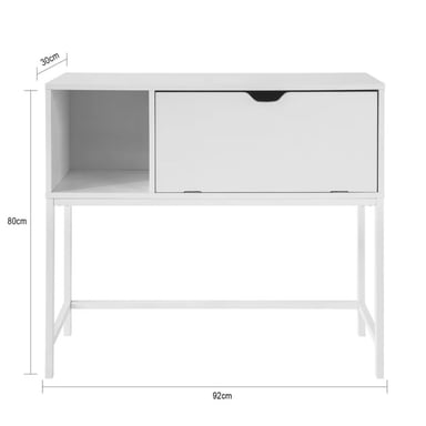 MESA CONSOLA MODERNA TAPIA 92CM - 3