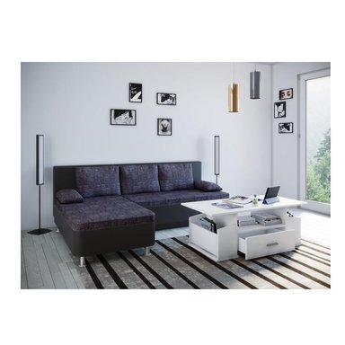 MESA DE CENTRO FUNCIONAL TU MESITA GIA COLOR BLANCO 1 CAJÓN - 1