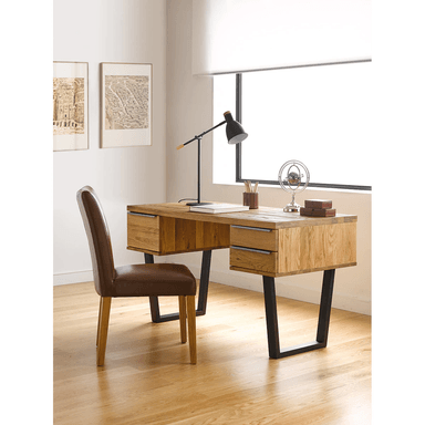 ESCRITORIO CONTEMPORÁNEO PORTÉ MARRÓN 135CM