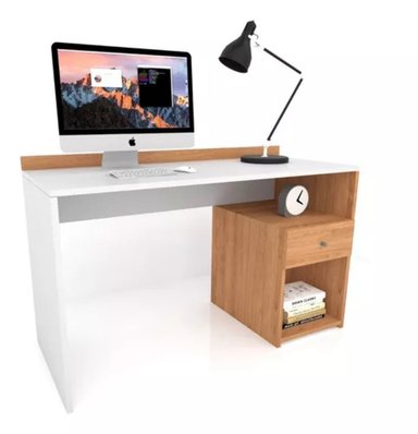 ESCRITORIO PRÁCTICO CHARLES COLOR BLANCO/HAYA TU MESITA