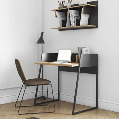 ESCRITORIO CONTEMPORÁNEO VOLGA NEGRO