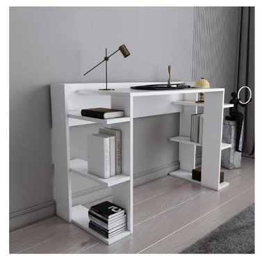 ESCRITORIO JUVENIL TU MESITA BRESIA COLOR BLANCO