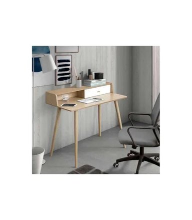 ESCRITORIO VINTAGE SANDY COLOR DUNA 1 CAJÓN TU MESITA