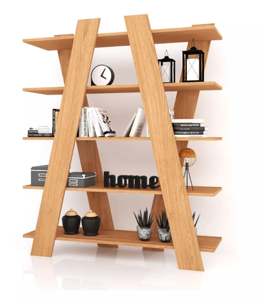 MODERNO ESTANTE XIMENA COLOR ROBLE TU MESITA