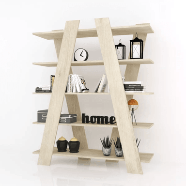 MODERNO ESTANTE XIMENA COLOR CENIZA TU MESITA