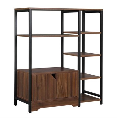 ESTANTE INDUSTRIAL TU MESITA ARNOLD 2 PUERTAS COLOR MARRÓN