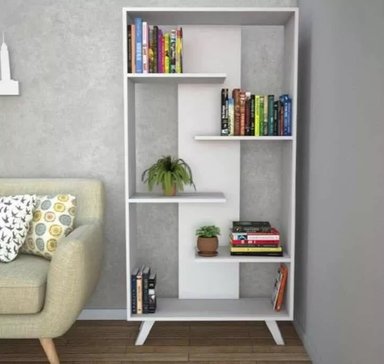 LIBRERO MULTIUSOS LISETT COLOR BLANCO TU MESITA