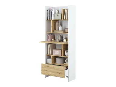 ESTANTE MODERNO MANHATAN COLOR BLANCO/DUNA TU MESITA