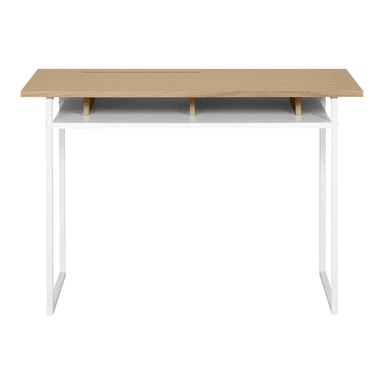 ESCRITORIO CONTEMPORÁNEO JANON MARRÓN 110CM