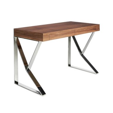 ESCRITORIO CONTEMPORÁNEO UKÉ MARRÓN 120CM - 1