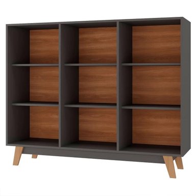 LIBRERO MULTIUSOS JACOBO COLOR NEGRO TU MESITA - 2