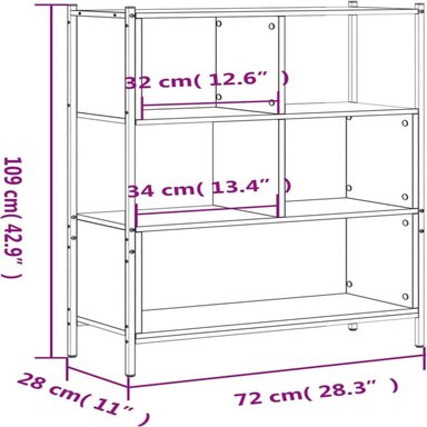 LIBRERO ESTANTE TU MESITA MIRLO COLOR NEGRO 3 NIVELES