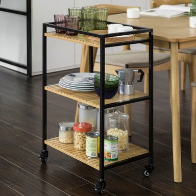 ESTANTE ORGANIZADOR PARA COCINA MINIMALISTA FIGA 76CM