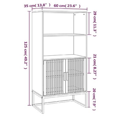 LIBRERO MODERNO TU MESITA FARGOT CORLOR HAYA 2 PUERTAS
