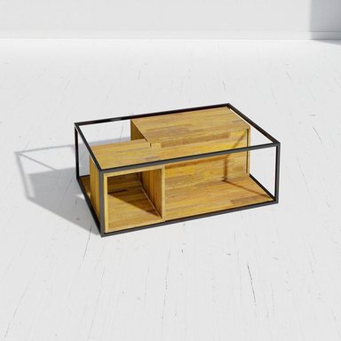 MESA DE CENTRO ROMINA 2 PUERTAS TU MESITA - 4