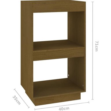 LIBRERO BAJO TU MESITA MAKI COLOR MARRÓN