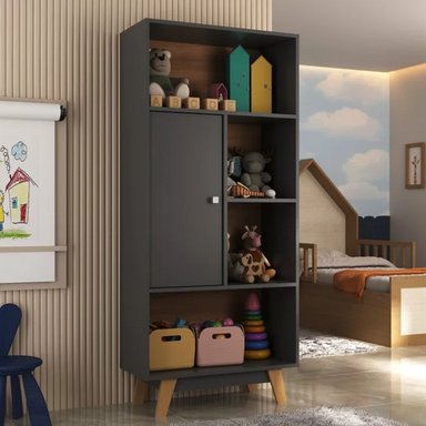 ORGANIZADOR INFANTIL SANDRO COLOR NEGRO/MARRÓN TU MESITA