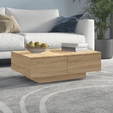 MESA DE CENTRO MODERNA AMERIKA COLOR DUNA TU MESITA - 1