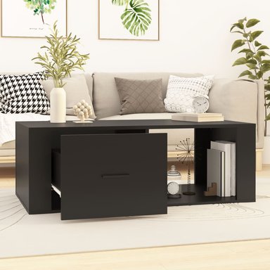 MESA DE CENTRO MODERNA DIEGO COLOR NEGRO TU MESITA - 2