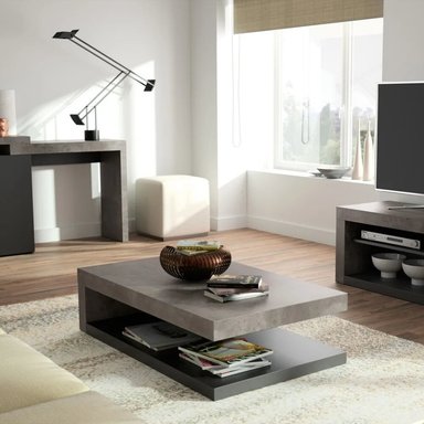 MESA DE CENTRO TU MESITA URIBE NEGRO 110CM - 1