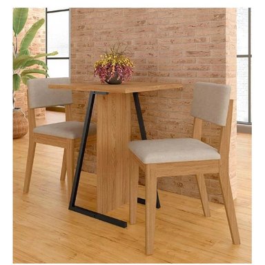 MESA JUVENIL DE COMEDOR TU MESITA BRUSELAS COLOR HAYA