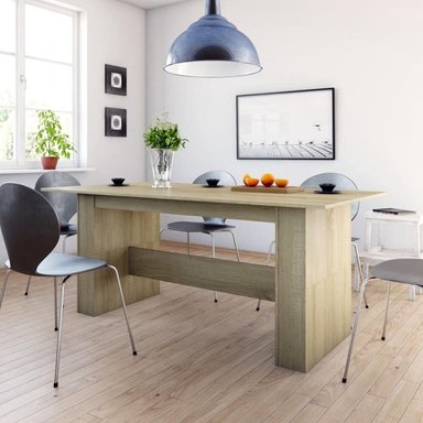 MESA LARGA TU MESITA MÁXIMA COLOR ROBLE - 1