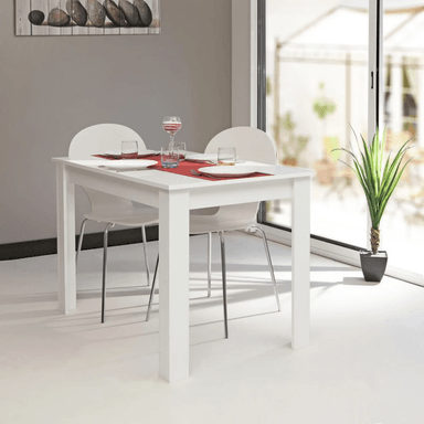 MESA DE COMEDOR MEHR BLANCA 110 CM