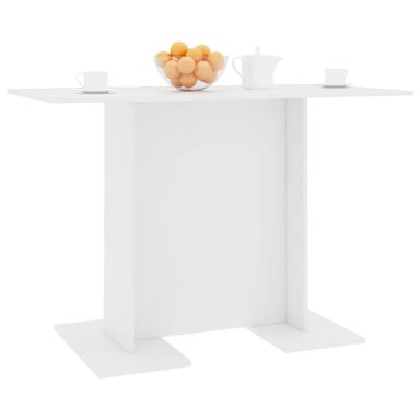 MESA DE COMEDOR MINIMALISTA BARÉIN BLANCO - 3