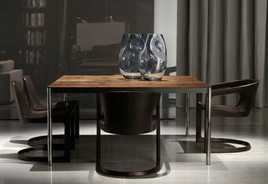 MESA DE COMEDOR CONTEMPORÁNEO POLINESIA 140CM - 1