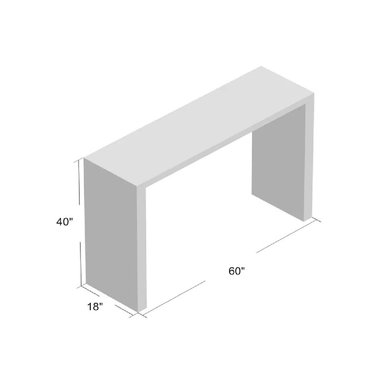 MESA DE COMEDOR MULTIUSOS TU MESITA MAJER COLOR BLANCO - 3