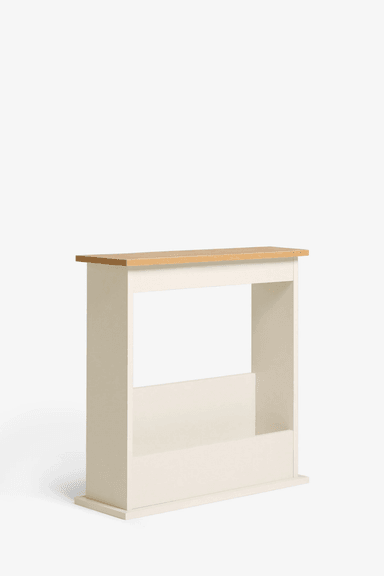 MUEBLE LATERAL IGOR COLOR BLANCO/DUNA TU MESITA - 2