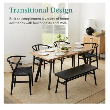 MESA DE COMEDOR CLÁSICA TU MESITA MARÍN COLOR DUNA