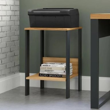 MESA LATERAL MODERNA RAFO MARRÓN