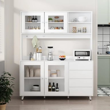 MUEBLE MODERNO DE COCINA MAVERICK COLOR BLANCO TU MESITA - 2